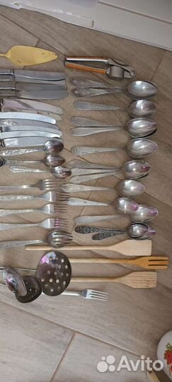 Вилки, ложки мельхиор и нержавейка СССР