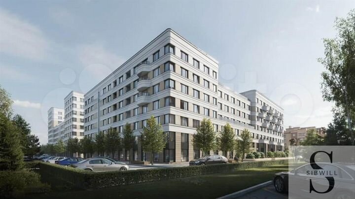 1-к. квартира, 79,2 м², 1/7 эт.