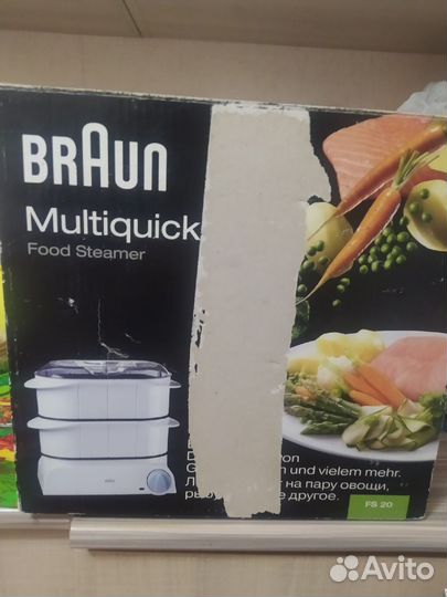 Пароварка Braun Multiquick FC 20 белая