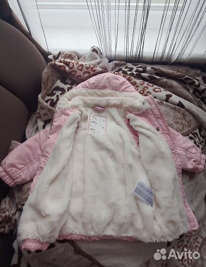 Куртка демисезонная для девочки 74