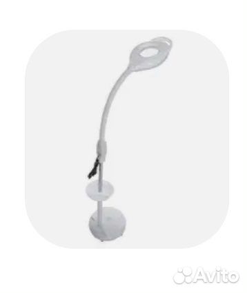 Лампа лупа напольная