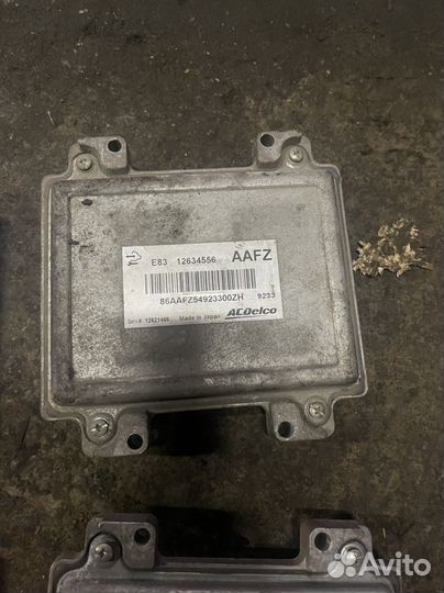 Блок управления двигателем Опель Астра Мерива