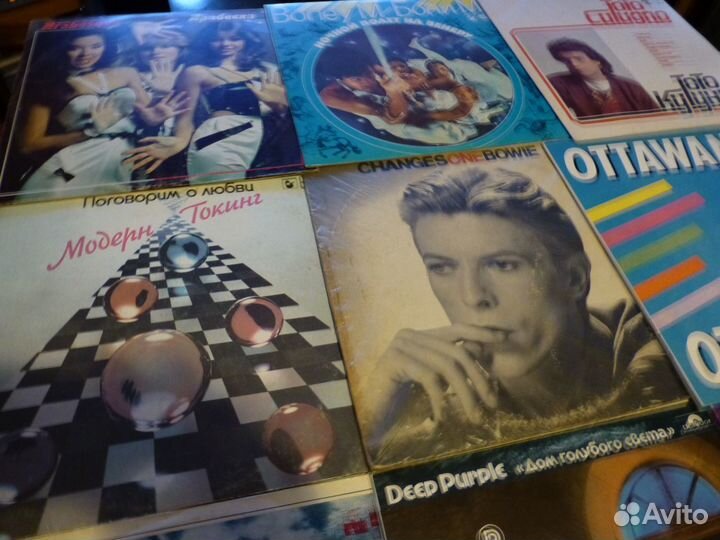 Обмен виниловые пластинки