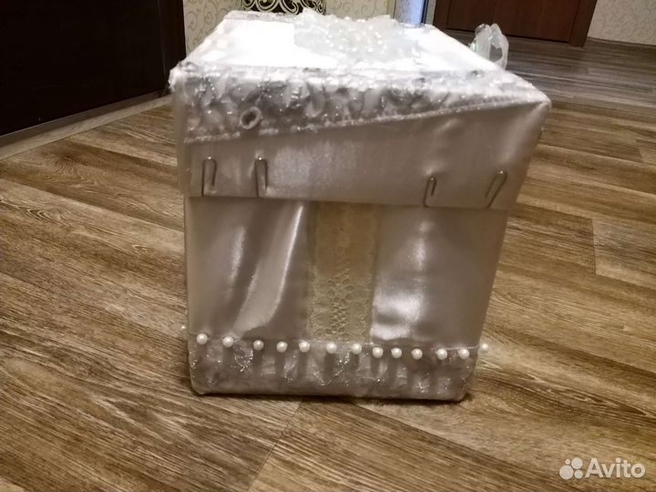 Коробка для сбора конвертов(свадебная) самодельная