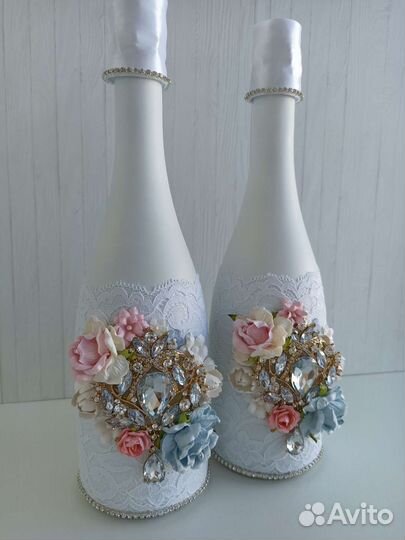 Свадебное шампанское, аксессуары