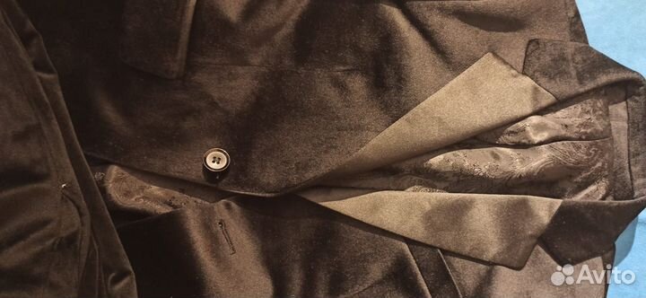 Костюм бархатный на мальчика 110-116