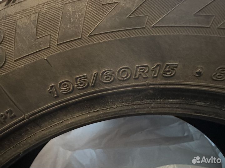 Bridgestone Blizzak WS-50 195/60 R15