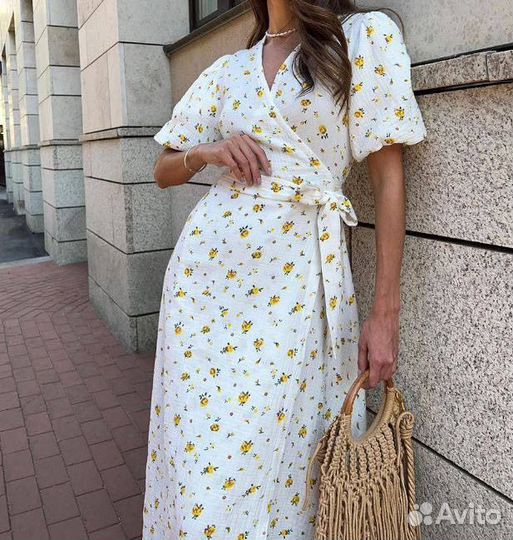 Платье женское муслиновое новое легкое