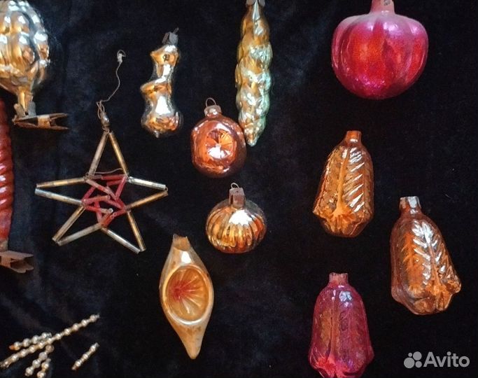 Елочные игрушки СССР