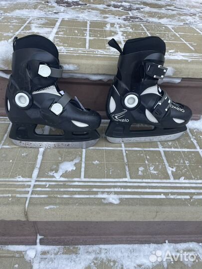 Коньки детские раздвижные 28-30