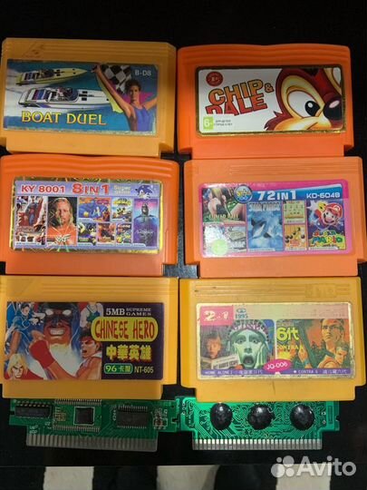 Картриджи денди