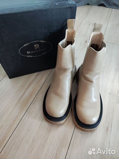 Челси женские демисезонные натуральная кожа