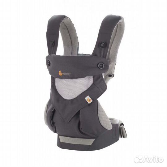 Эргорюкзак Ergobaby 360 Cool Air Carbon Grey
