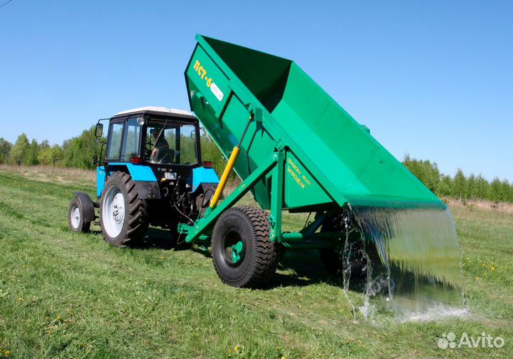 Полуприцеп тракторный Бобруйскагромаш ПСТ-6, 2023