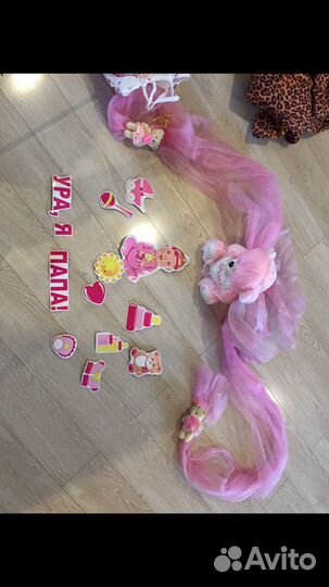 Украшения на машину на рождение дочери