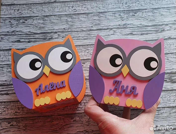 Карандашница совушка