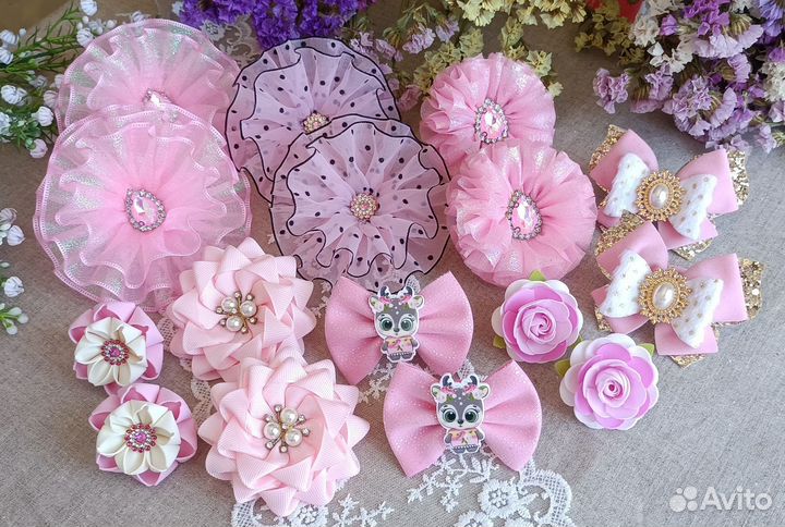 Пышные праздничные бантики