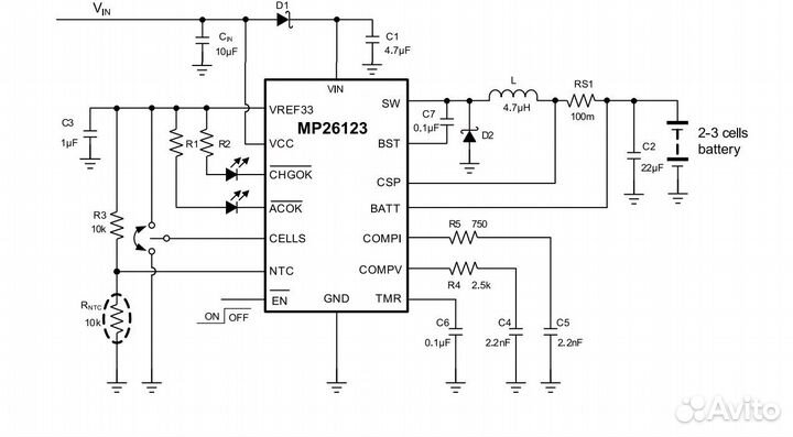 Микросхема MP26123DR-LF-Z