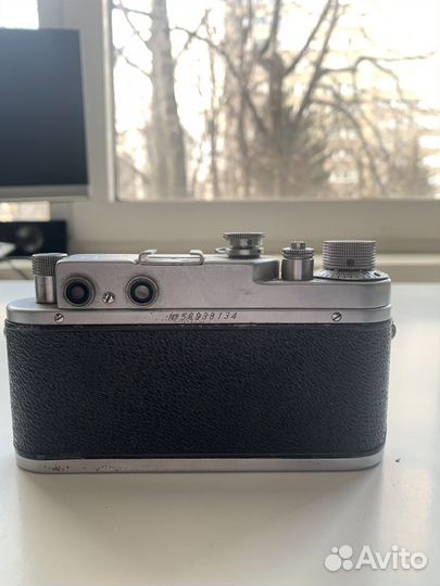 Зоркий 2-с + экспонометр Ленинград 7