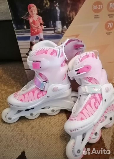 Новые раздвижные ролики 34-37р