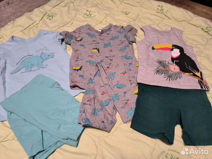 Вещи пакетом для мальчика 110