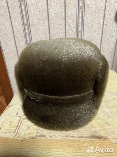 Меховая мужская шапка