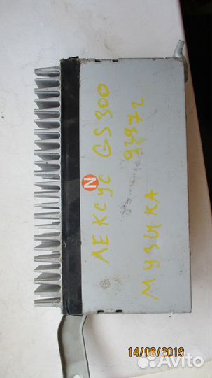 Усилител музыки лексус GS 2