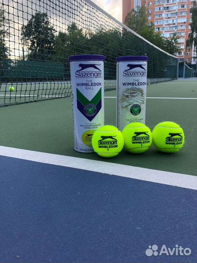 Новые теннисные мячи slazenger Wimbledon в наличии