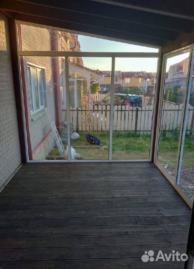 Остекление террасы и веранды