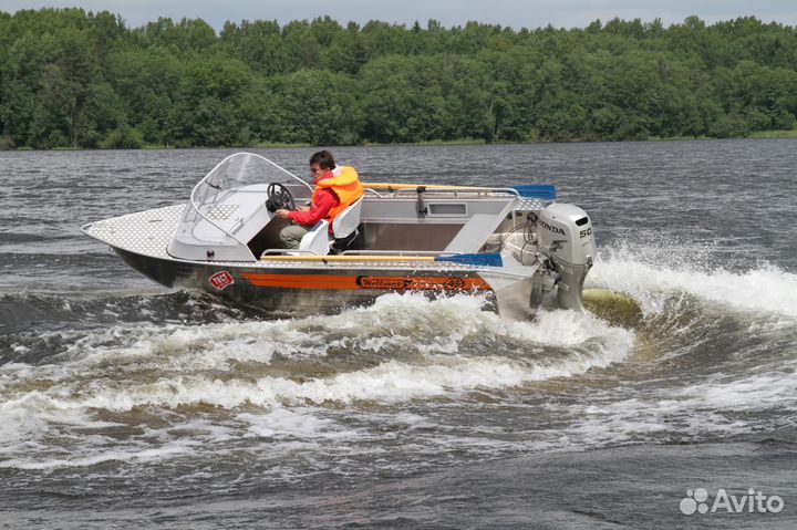 Лодка Вельбот 45 i