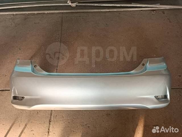 Задний бампер тойота королла е150 стальной