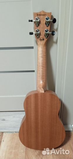 Укулеле flight сопрано, корпус сапеле