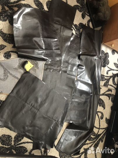 Обрезки кожи заменитель