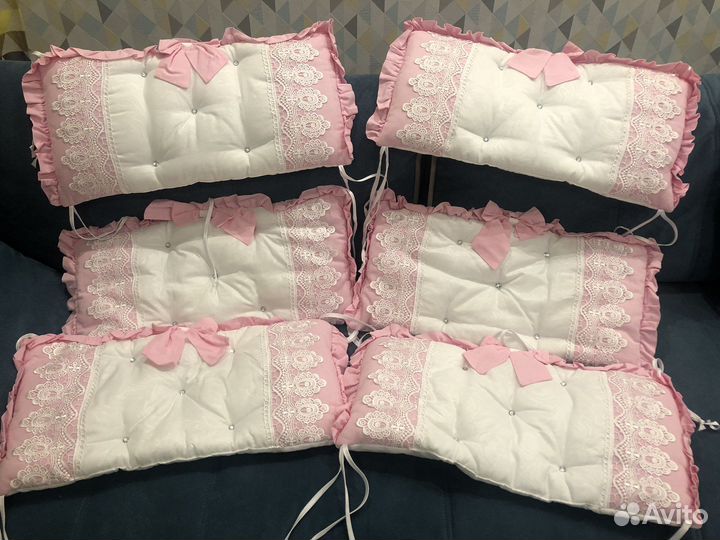 Бортики в кроватку