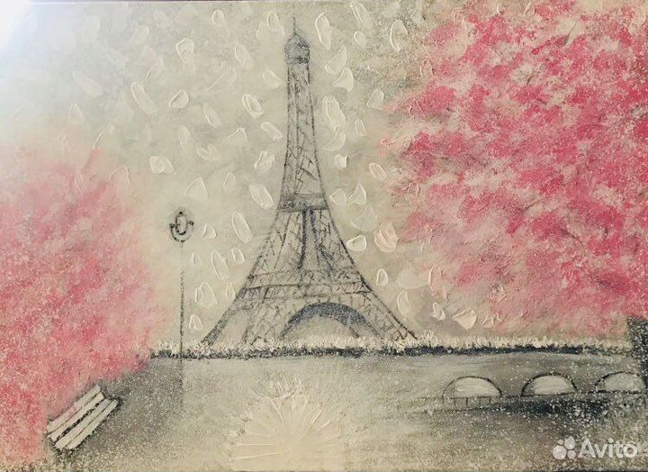 Картина большая интерьерная 70х50х1,5 см