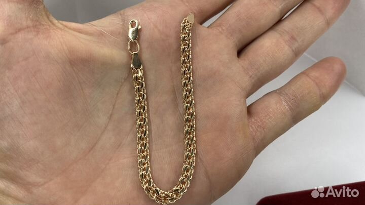 Золотой браслет Бисмарк 20