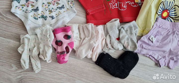 Детские вещи пакетом 68-74