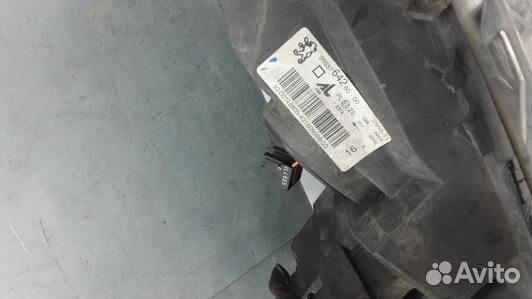 Фара правая peugeot 307 (TBE14MU01)