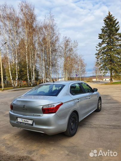 Citroen C-Elysee 1.2 МТ, 2014, 9 500 км