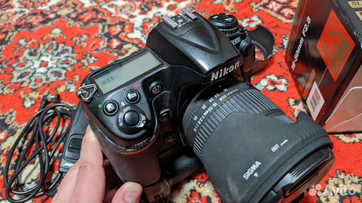 Фотоаппарат Nikon d 300+sigma 18-50 f2.8+yuo 35 f2