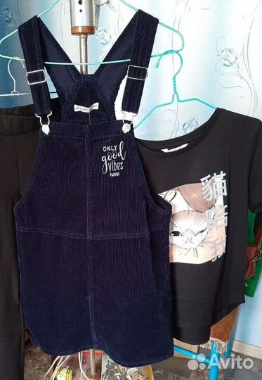 Вельветовый сарафан