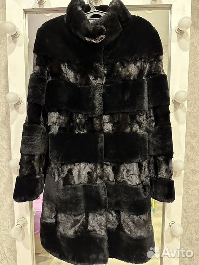 Шуба норка/мутон