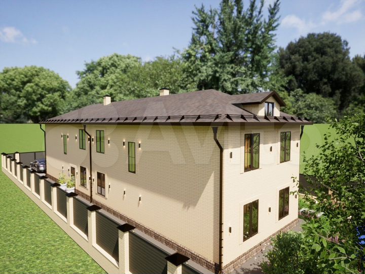 Дом 132 м² на участке 3 сот.