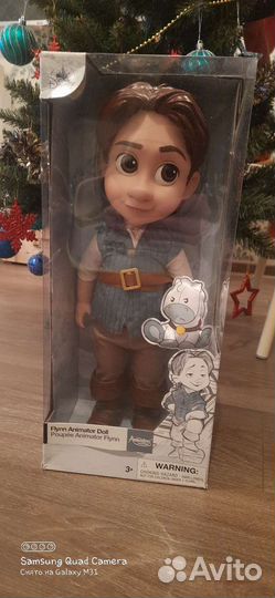 Кукла Disney animator. Ариель.Белль.Флинн