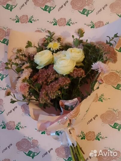 Красивые букеты из живых цветов