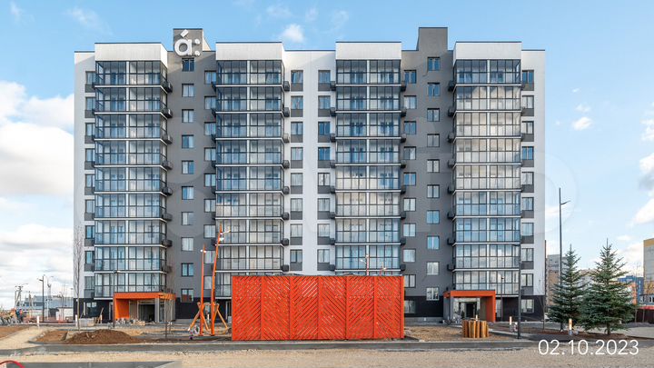 2-к. квартира, 55,8 м², 9/10 эт.