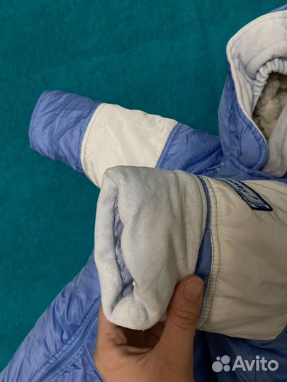 Конверт трансформер комбинезон с шерстью зимний