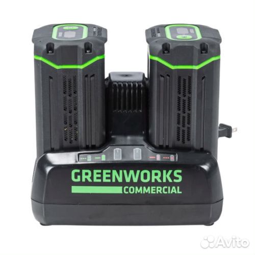 Зарядное устройство на 2 слота Greenworks G82C2 82