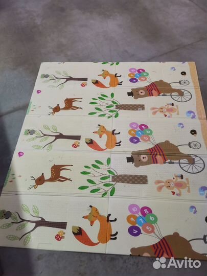 Детский коврик мягкий