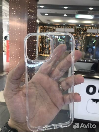 Чехол для iPhone 13 Pro Max силиконовый прозрачный